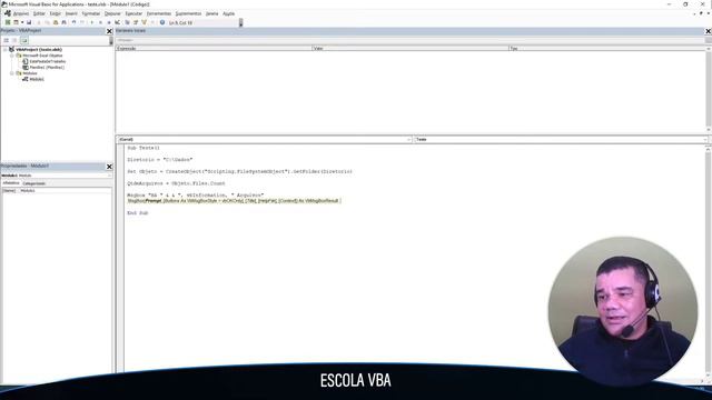 Excel e VBA Orientado a Objeto | Scripting.FileSystemObject.GetFolder() | #002 | @escolaVBA смотреть онлайн