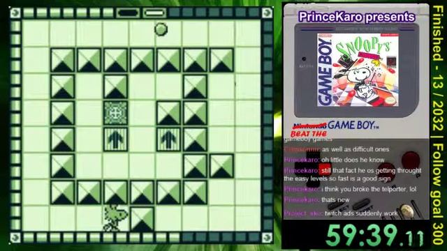 Beat the Game Boy -- Game #14: Snoopy's Magic Show (1/2) смотреть онлайн