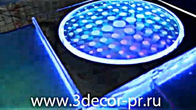 Акрилайт, световая стеновая тонкая панель, эффект тоннеля смотреть онлайн
