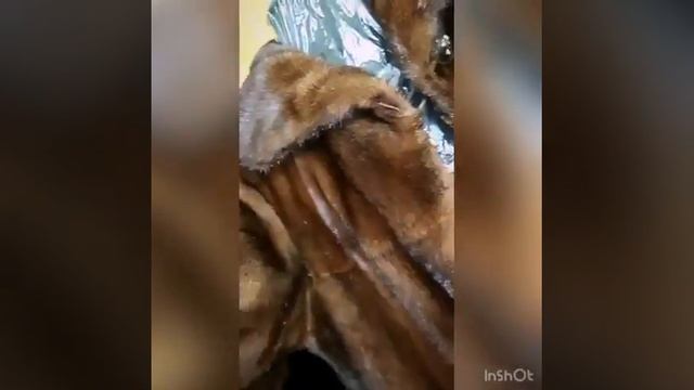 Ремонт норковой шубы, восстановление подмышечной зоны с заменой меха смотреть онлайн