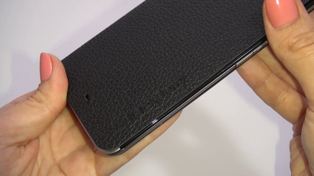 Чехол кожаный книжка для BlackBerry Z30 - обзор 