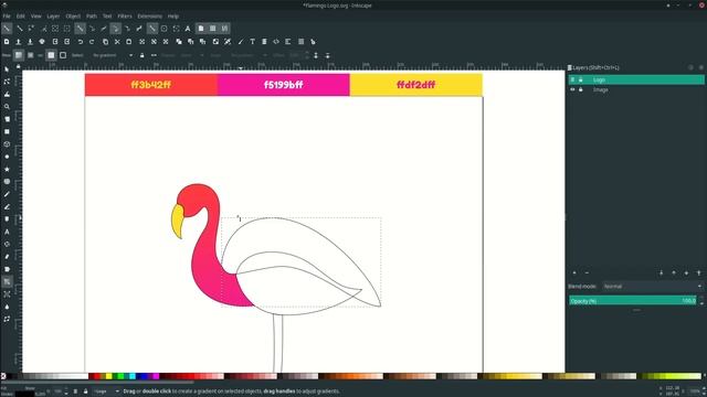 Inkscape Tutorial : How to Make A Logo Design From an Image смотреть онлайн