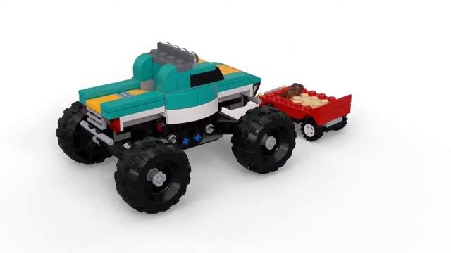LEGO Creator 3-in-1 Монстр-трак 31101 смотреть онлайн