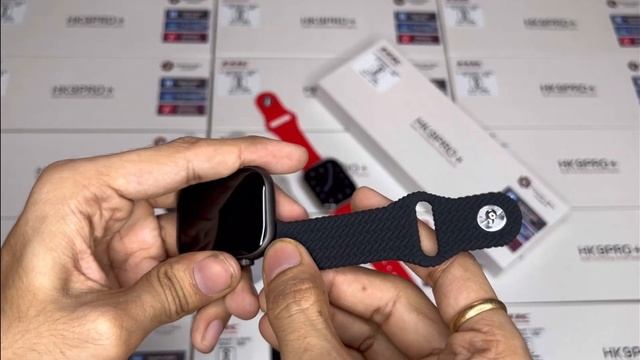 Hk9 Pro Plus AMOLED | Series 9 Hk9 Pro Plus | WatchOS10 Series 9 | ISLAND | AOD | #hk9proplus