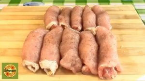 готовим мясные пальчики из свинины