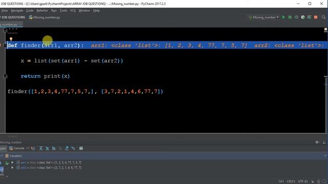 Python Algorithms || How To Find Missing Number(s) In Array смотреть онлайн