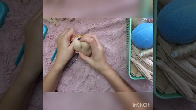 как сделать пупок и попку куколки! смотреть онлайн