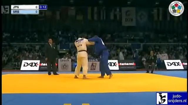 Takashi Ono (JPN) - Dmitri Gerasimenko (SRB) [-90kg] смотреть онлайн