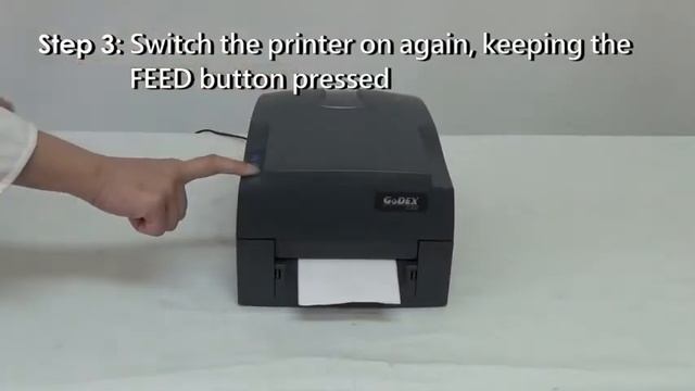 Калибровка серии G500 Godex