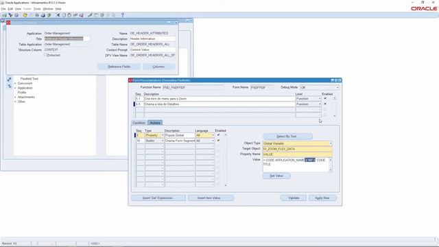 Como usar o recurso de Zoom para ganhar tempo na consulta de flexfields | Oracle EBS Personalizatio смотреть онлайн