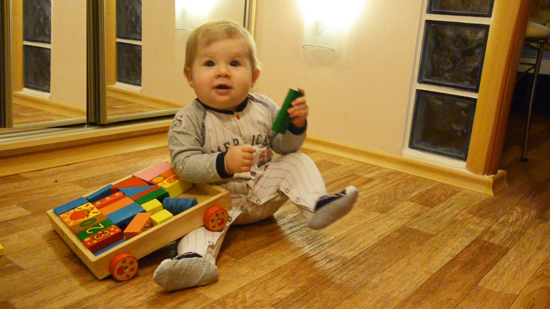 ✿ VLOG Диана от 3 до 7 месяцев / Fun Baby kid from 3- to 7 month смотреть онлайн