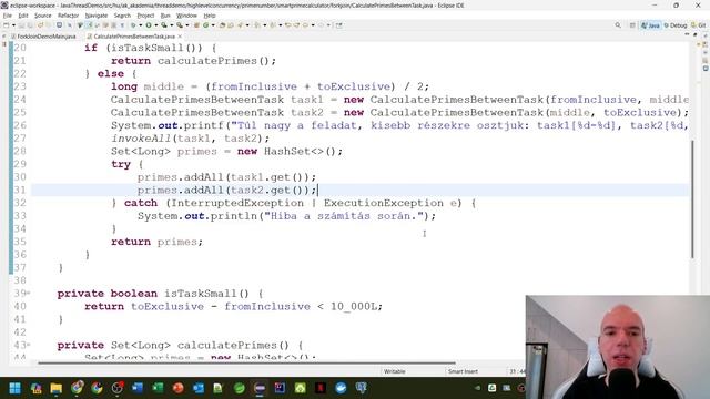 Többszálú programozás 9. rész: fork-join pool - Java programozás kezdőknek Andrissal - utolsó rész смотреть онлайн