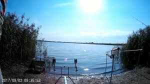 Рыбалка на Кудиновском карьере 2.09. 2017.