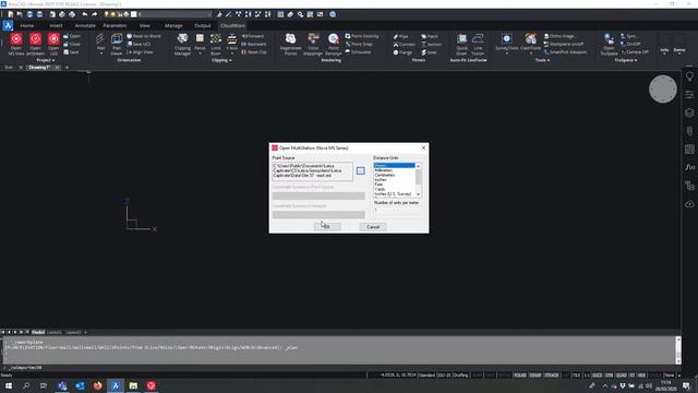 Leica MS60 Power point cloud data into Cloudworx for CAD смотреть онлайн