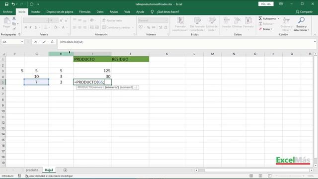 Curso de Excel - #32 Funciones PRODUCTO y RESIDUO en excel смотреть онлайн
