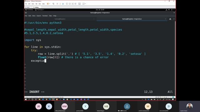 11 Map Reduce Analysis Script using Python on Hadoop Cluster смотреть онлайн