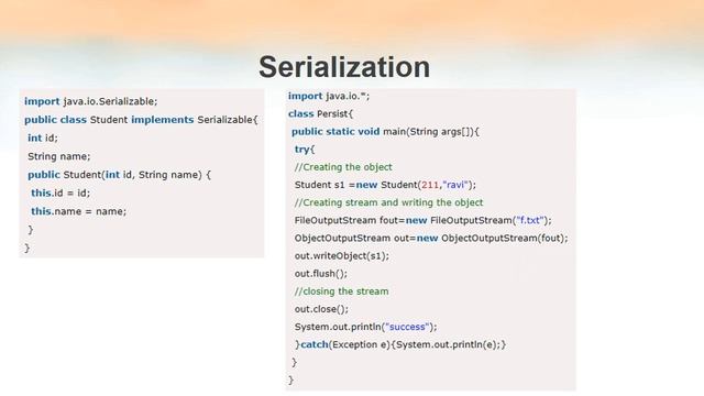 Serialization смотреть онлайн