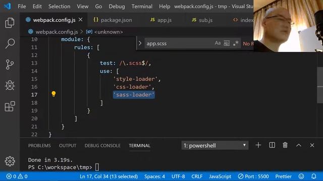 【Webpack】 Part 3 Sassファイルを読み込んでみよう（Loader編１） смотреть онлайн