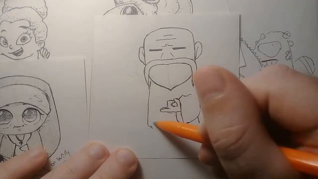 КАК РИСОВАТЬ МОНАХА С ПОСОХОМ? смотреть онлайн