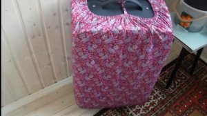 Скоро в дорогу??? Шьем чехол на чемодан.