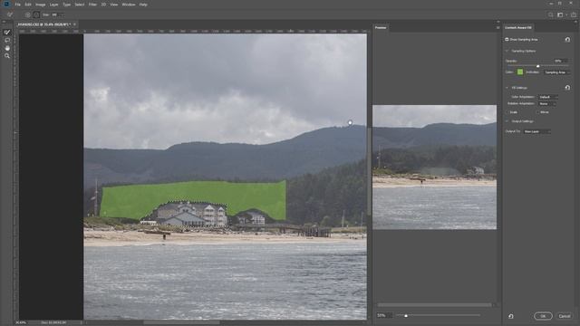 Contain aware fill in Photoshop CC 2019 смотреть онлайн