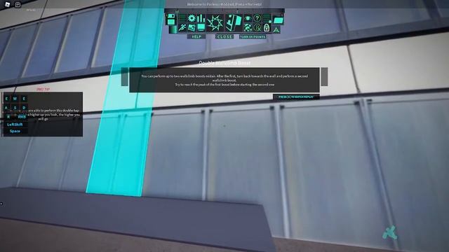 Туториал по игре Roblox Parkour смотреть онлайн