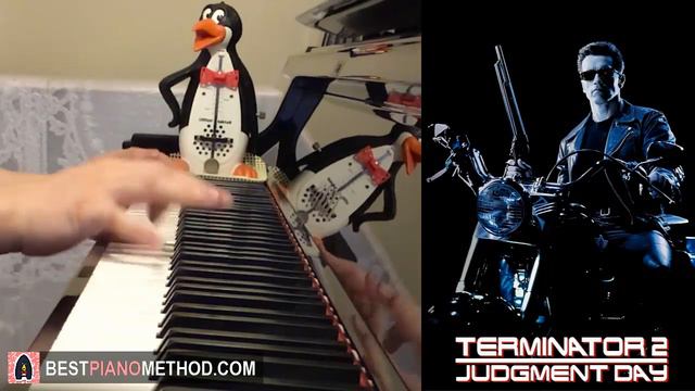 Terminator 2 - Judgement Day Theme (Piano Cover By Amosdoll)