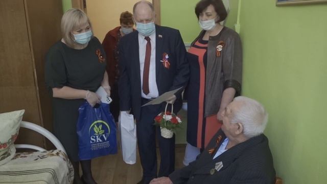 Поздравление ветеранов. Сузунский район. смотреть онлайн