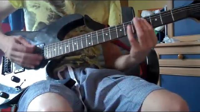 Hearts Burst Into Fire by Bullet For My Valentine Guitar Cover смотреть онлайн