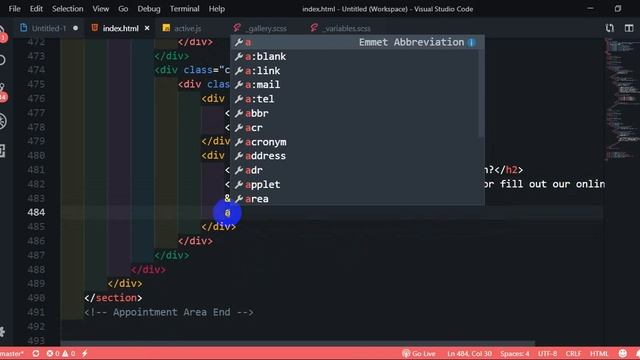 Paradise Themeforest PSD To HTML With Bootstrap 4 & Sass Part-15 (Appointment Area) смотреть онлайн