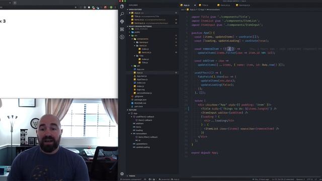 React Patterns - container/presentation смотреть онлайн