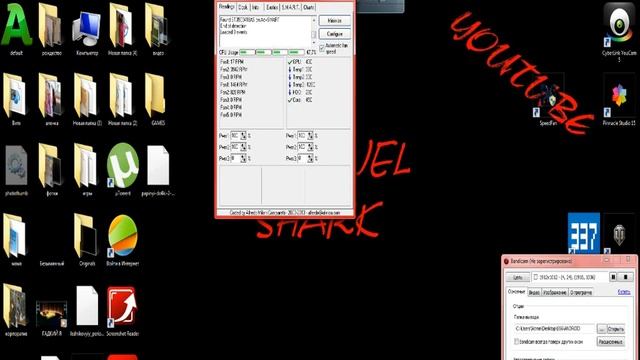 Как узнать температуру компьютера (speedfan)