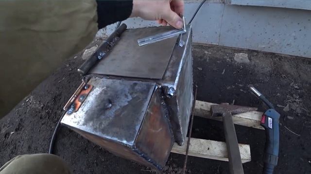 Буржуйка мини готова...Урааа...Мне нравится. смотреть онлайн