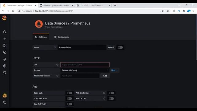 #7 Grafana : Install Prometheus Service and Data Source смотреть онлайн