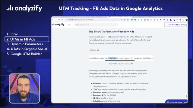 How to Set up UTMs on Facebook Correctly - Analyze Facebook Ads Data in Google Analytics смотреть онлайн