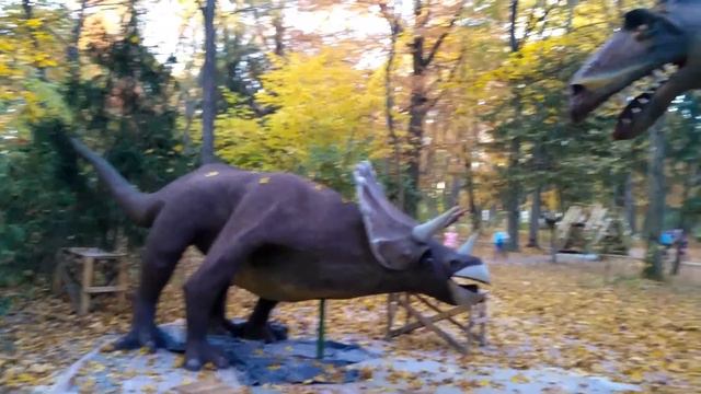 Прогулка по ботаническому саду. Уставший лесник, медведи, белка, динозавры... 18.10.2019. смотреть онлайн