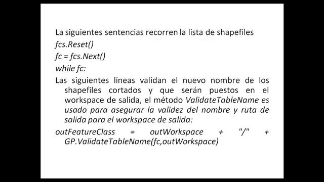 Geoprocessamiento mediante phyton смотреть онлайн