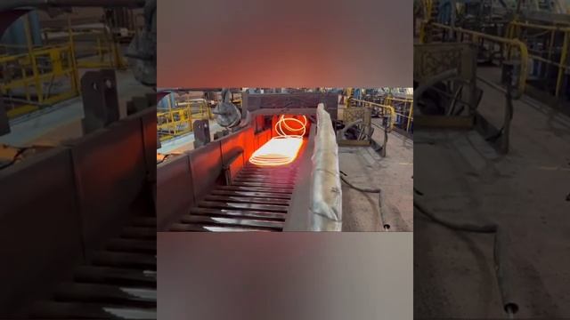 Как работает линия по производству стальной проволоки Stelmor. смотреть онлайн