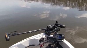 Спуск в воду лодочного электромотора Minn Kota Ulterra