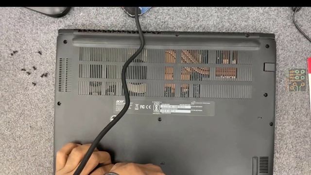 Acer Aspire 7 A715-42G-R2NE AMD Ryzen 5 5500U l Ram Upgrade and Disassemble смотреть онлайн