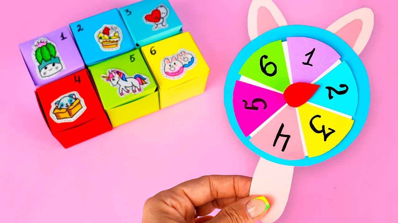 Как сделать игру из бумаги своими руками смотреть онлайн