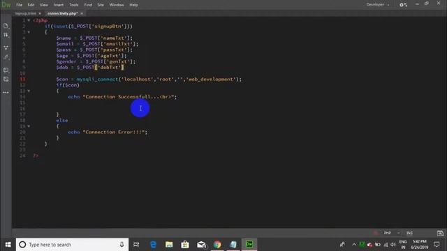 How to Insert Data into MYSQL Using Forms in PHP смотреть онлайн