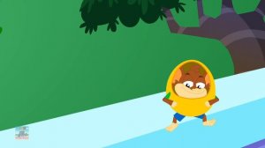 Five Little Babies | Nursery Rhymes & Kids Songs with Monkey Rhymes | Children Song