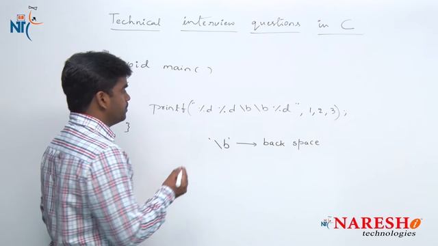 Escape Characters | C Technical Interview Questions and Answers | Mr. Srinivas смотреть онлайн