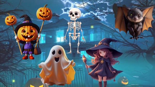 ?? HALLOWEEN FINGERS - A Lovely Song For Kids Learning English #kidssongs #nhacthieunhi #halloween