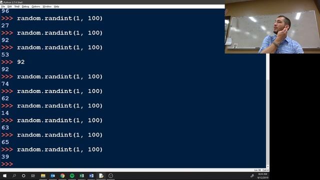 Class 9 12 19 Review if and Random смотреть онлайн