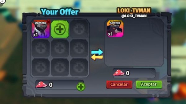 Trading Dantenos!//Creatures of sonaria