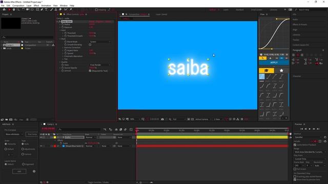 After effect how to fix deep glow issues | افتر افكت حل مشكلة الديب قلو смотреть онлайн