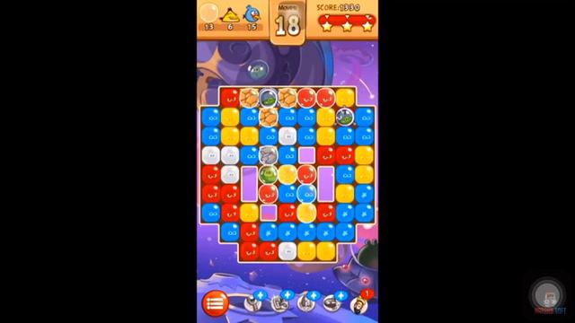 Angry Birds Blast - 3 Stars Walkthrough Level 81 [4K 60FPS] смотреть онлайн