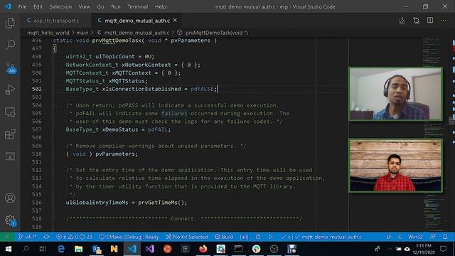 Using the FreeRTOS coreMQTT LTS library as a standalone MQTT client library смотреть онлайн